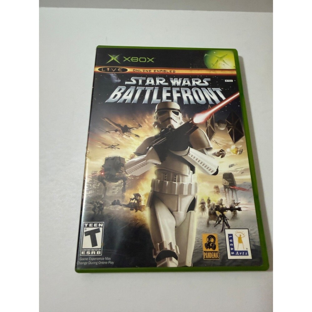Star Wars: Battlefront Original Xbox Complete w/Manual
